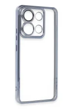 Newface Xiaomi Poco X6 Pro Kılıf Razer Lensli Silikon - Açık Mavi - Görsel 3