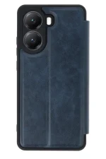 Newface Xiaomi Poco X7 Pro Kılıf Flip Cover - Lacivert - Görsel 2