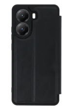 Newface Xiaomi Poco X7 Pro Kılıf Flip Cover - Siyah - Görsel 2