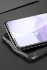 Newface Xiaomi Pocophone X3 Kılıf Auto Focus Kapak - Kırmızı - Görsel 3