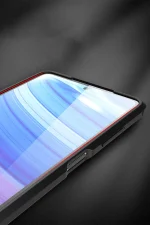 Newface Xiaomi Pocophone X3 Kılıf Auto Focus Kapak - Kırmızı - Görsel 5