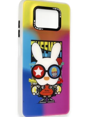 Newface Xiaomi Pocophone X3 Kılıf Estoril Desenli Kapak - Estoril - 10