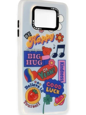 Newface Xiaomi Pocophone X3 Kılıf Estoril Desenli Kapak - Estoril - 15