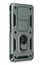 Newface Xiaomi Pocophone X3 Kılıf Pars Lens Yüzüklü Silikon - Yeşil - Görsel 2