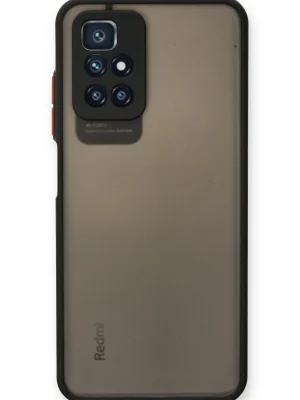 Newface Xiaomi Redmi 10 2022 Kılıf Montreal Silikon Kapak - Siyah