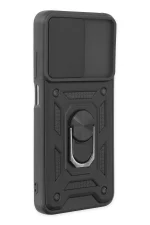 Newface Xiaomi Redmi 10 2022 Kılıf Pars Lens Yüzüklü Silikon - Siyah - Görsel 2