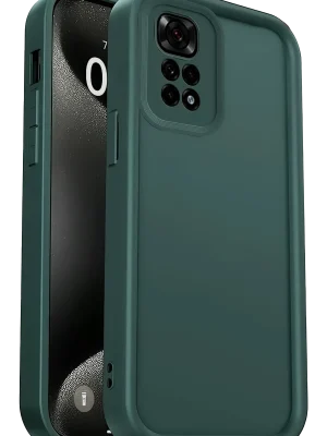 Newface Xiaomi Redmi 10 2022 Kılıf Viera Silikon - Koyu Yeşil