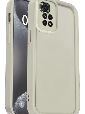 Newface Xiaomi Redmi 10 2022 Kılıf Viera Silikon - Krem