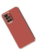 Newface Xiaomi Redmi 10 2022 Kılıf Volet Silikon - Kırmızı - Görsel 2