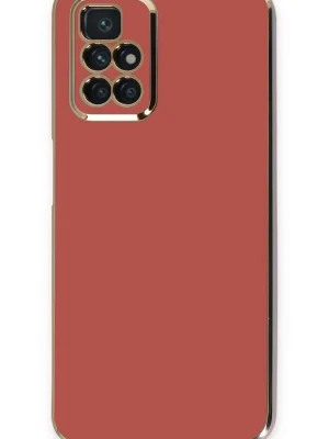 Newface Xiaomi Redmi 10 2022 Kılıf Volet Silikon - Kırmızı