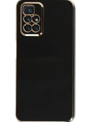 Newface Xiaomi Redmi 10 2022 Kılıf Volet Silikon - Siyah