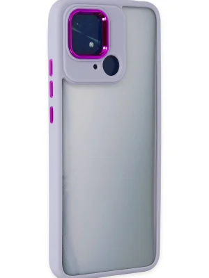 Newface Xiaomi Redmi 10C Kılıf Dora Kapak - Lila