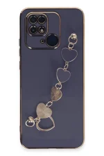 Newface Xiaomi Redmi 10C Kılıf Esila Silikon - Gri