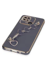 Newface Xiaomi Redmi 10C Kılıf Esila Silikon - Gri - Görsel 4