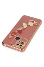 Newface Xiaomi Redmi 10C Kılıf Esila Silikon - Kırmızı - Görsel 3