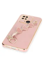 Newface Xiaomi Redmi 10C Kılıf Esila Silikon - Pudra - Görsel 4