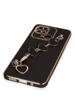 Newface Xiaomi Redmi 10C Kılıf Esila Silikon - Siyah - Görsel 4