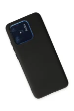 Newface Xiaomi Redmi 10C Kılıf First Silikon - Siyah - Görsel 2