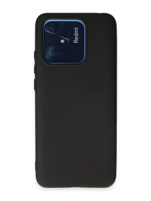 Newface Xiaomi Redmi 10C Kılıf First Silikon - Siyah