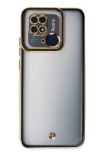 Newface Xiaomi Redmi 10C Kılıf Liva Lens Silikon - Siyah - Görsel 2