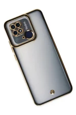 Newface Xiaomi Redmi 10C Kılıf Liva Lens Silikon - Siyah - Görsel 3