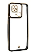 Newface Xiaomi Redmi 10C Kılıf Liva Lens Silikon - Siyah - Görsel 4