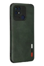 Newface Xiaomi Redmi 10C Kılıf Loop Deri Silikon - Yeşil - Görsel 3