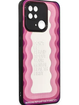Newface Xiaomi Redmi 10C Kılıf Mirror Desenli Kapak - Mirror - 11