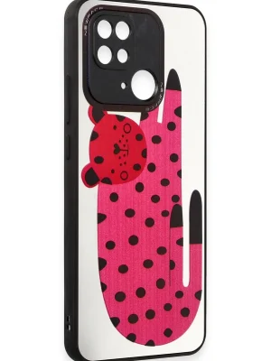 Newface Xiaomi Redmi 10C Kılıf Mirror Desenli Kapak - Mirror - 12