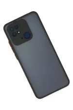 Newface Xiaomi Redmi 10C Kılıf Montreal Silikon Kapak - Siyah - Görsel 2