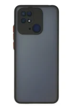 Newface Xiaomi Redmi 10C Kılıf Montreal Silikon Kapak - Siyah