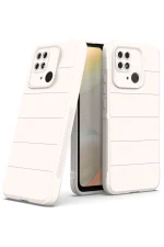 Newface Xiaomi Redmi 10C Kılıf Optimum Silikon - Krem - Görsel 2