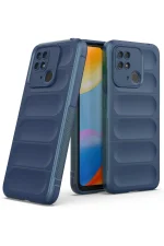 Newface Xiaomi Redmi 10C Kılıf Optimum Silikon - Lacivert - Görsel 2