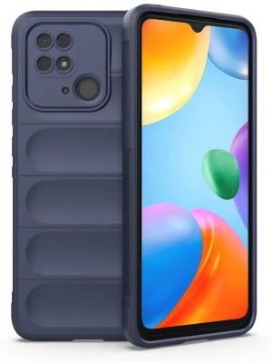 Newface Xiaomi Redmi 10C Kılıf Optimum Silikon - Lacivert