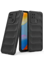 Newface Xiaomi Redmi 10C Kılıf Optimum Silikon - Siyah - Görsel 2