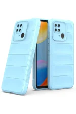 Newface Xiaomi Redmi 10C Kılıf Optimum Silikon - Sky Blue - Görsel 2