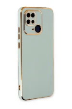 Newface Xiaomi Redmi 10C Kılıf Volet Silikon - Açık Yeşil