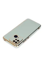 Newface Xiaomi Redmi 10C Kılıf Volet Silikon - Açık Yeşil - Görsel 3