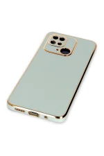 Newface Xiaomi Redmi 10C Kılıf Volet Silikon - Açık Yeşil - Görsel 4