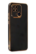 Newface Xiaomi Redmi 10C Kılıf Volet Silikon - Siyah