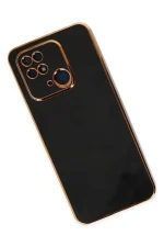 Newface Xiaomi Redmi 10C Kılıf Volet Silikon - Siyah - Görsel 3