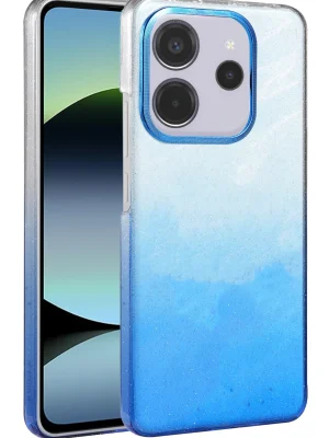 Newface Xiaomi Redmi 12 Glossy Kapak - Mavi