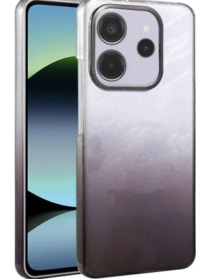 Newface Xiaomi Redmi 12 Glossy Kapak - Siyah