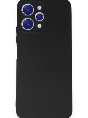 Newface Xiaomi Redmi 12 Kılıf First Silikon - Siyah