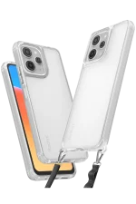 Newface Xiaomi Redmi 12 Kılıf Penta Silikon Kılıf - Şeffaf