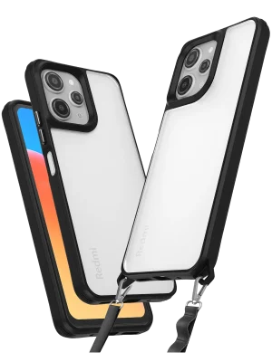 Newface Xiaomi Redmi 12 Kılıf Penta Silikon Kılıf - Siyah