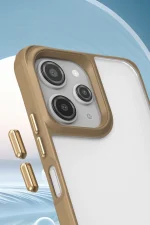 Newface Xiaomi Redmi 12 Kılıf Penta Silikon Kılıf - Titan Gri - Görsel 2