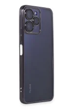 Newface Xiaomi Redmi 12 Kılıf Razer Lensli Silikon - Mor - Görsel 2