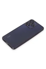 Newface Xiaomi Redmi 12 Kılıf Razer Lensli Silikon - Mor - Görsel 4
