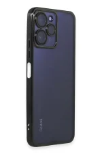 Newface Xiaomi Redmi 12 Kılıf Razer Lensli Silikon - Siyah - Görsel 2